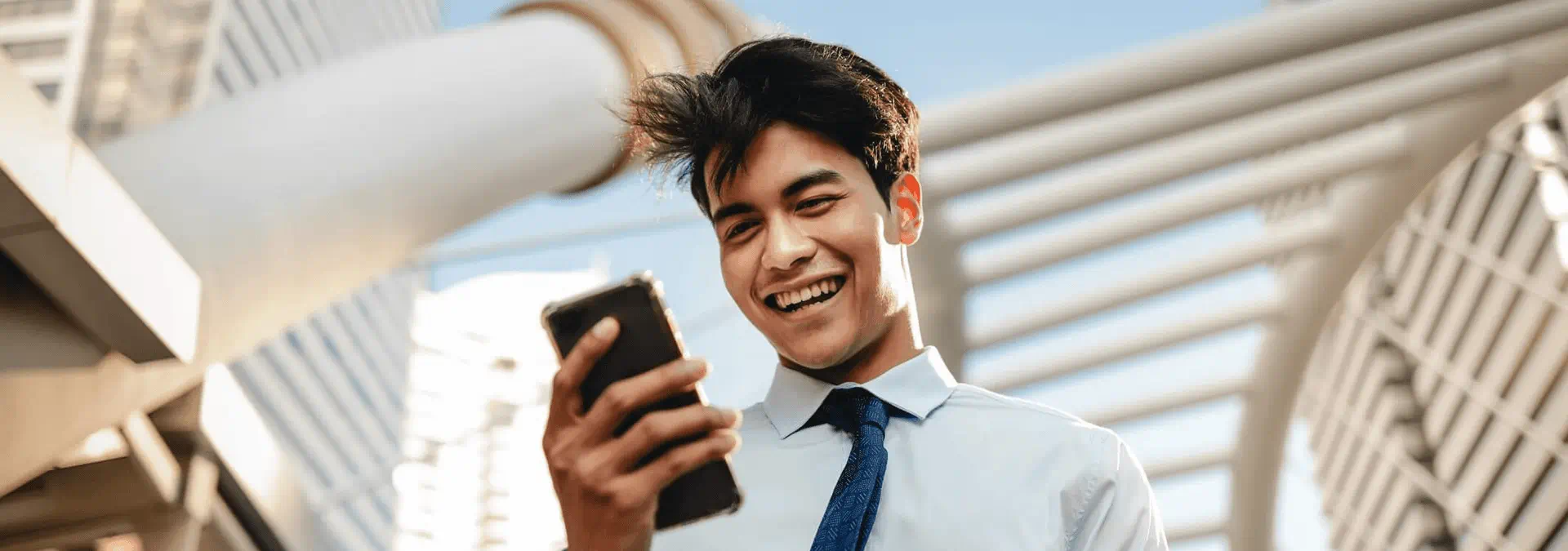 guy is happy after seeing his rhb pays fixed deposit portfolio