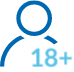 Individuals aged 18 years and above