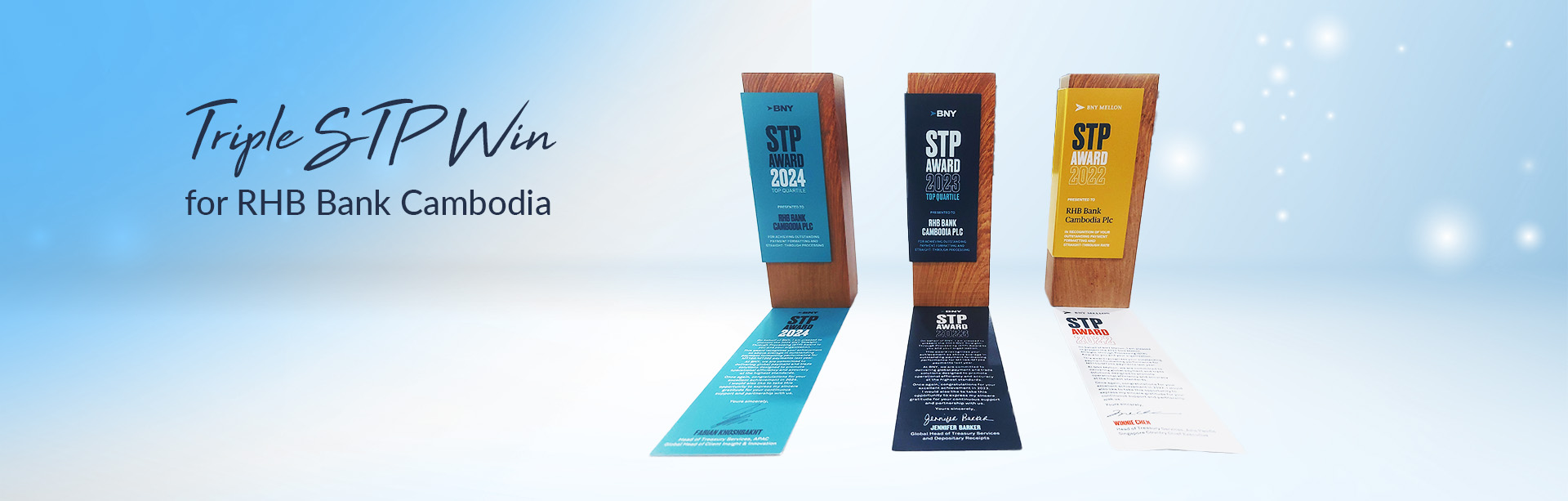 Triple STP Win for RHB Bank (Cambodia) Plc.