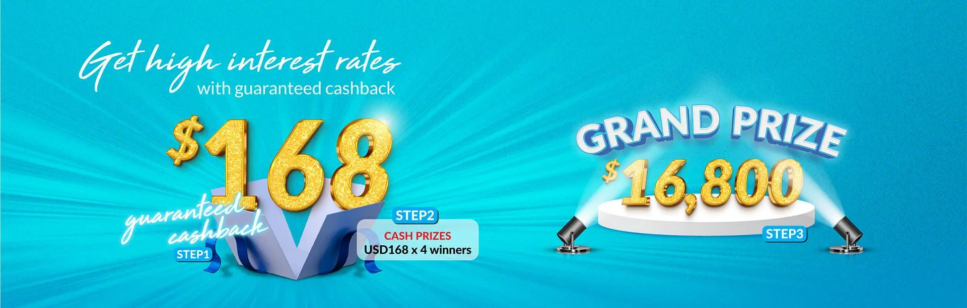 USD168 Promotion Campaign