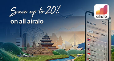Stay Connected Globally. Travel Smarter with RHB Mastercard Debit card x Airalo