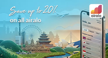 Stay Connected Globally. Travel Smarter with RHB Mastercard Debit card x Airalo