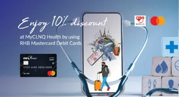 Better Health Starts Here: Enjoy 10% OFF with Your RHB Mastercard Debit Card