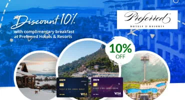 Exclusive Visa Privilege: Stay & save at 600+ Hotels Worldwide