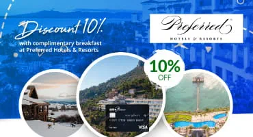 Exclusive Visa Privilege: Stay & save at 600+ Hotels Worldwide