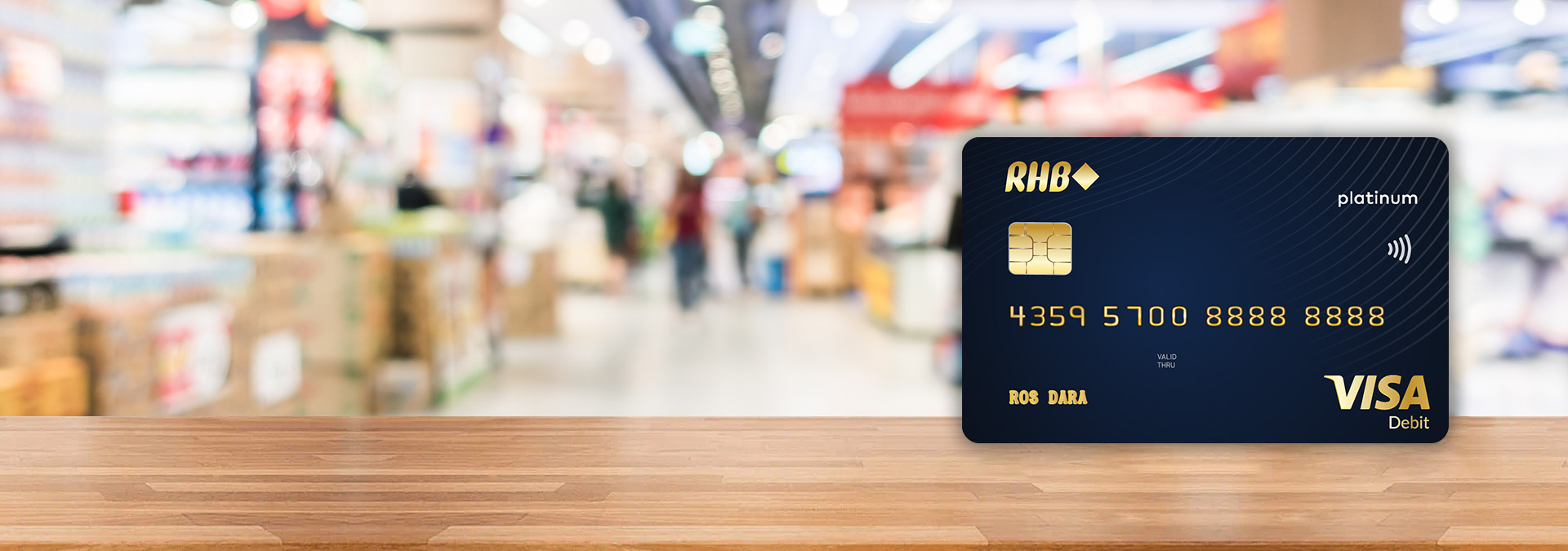 Platinum Visa Debit card