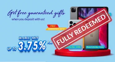 Smart Savings with RHB Bank Special Guaranteed Gifts